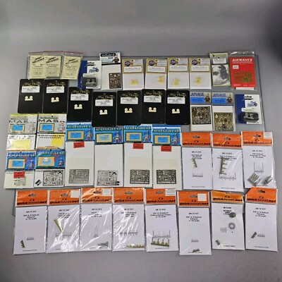 Grumman F6F Detail Accessories Upgrades 1:72 LOT Photo Etch & Resin Hellcat