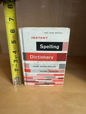 Vintage 1964 Instant Spelling Dictionary Thir...