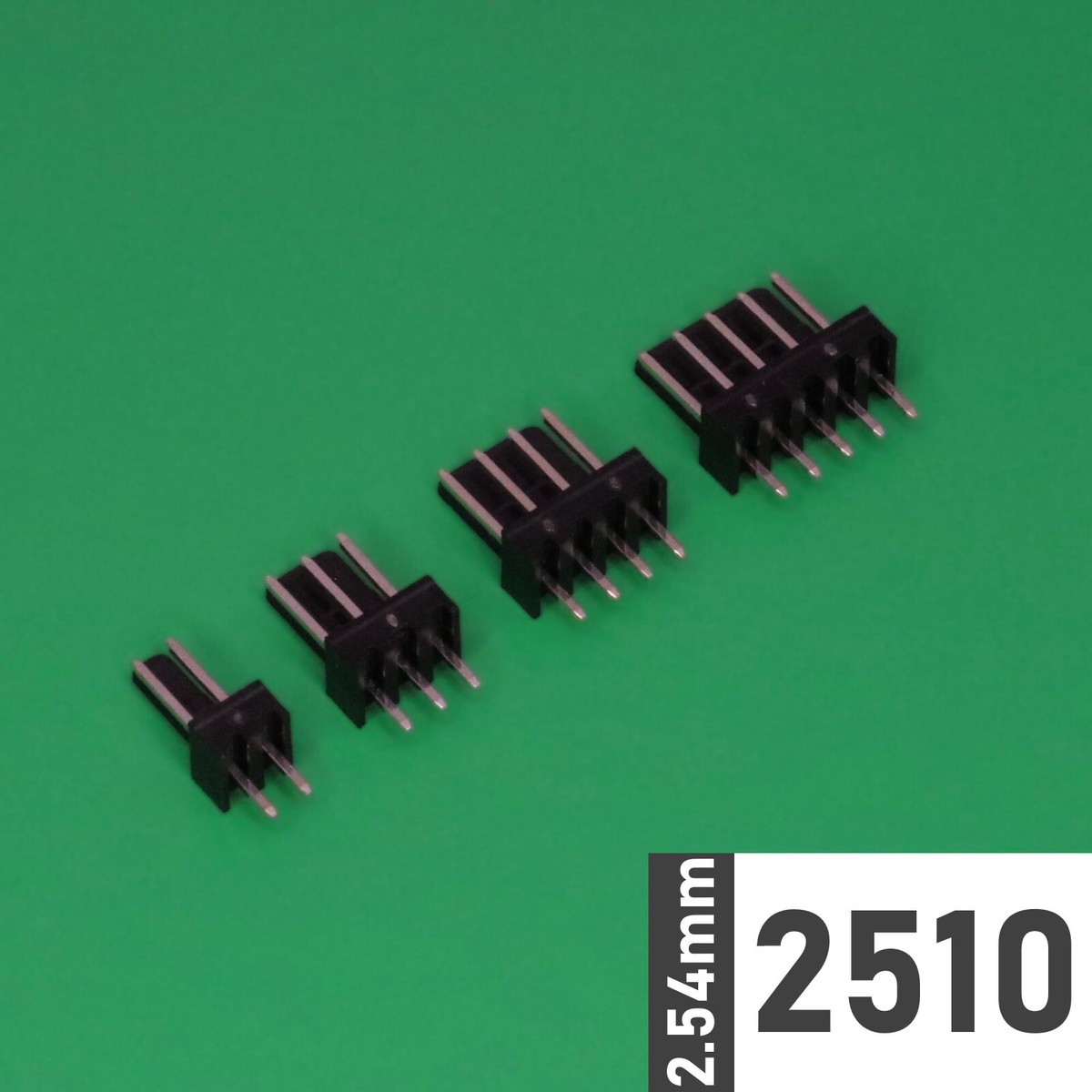 Conector Kf2510 2 Pines Pack 10 Unidades Pitch 2,54 Mm | Cuotas Sin Inter&eacute;s