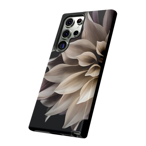 Tough Case For iPhone, Samsung Galaxy, Pixel, Cream Dahlia Flower Print - 第 184/223 張圖片