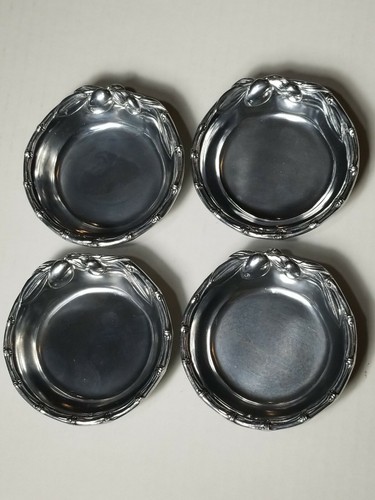 Four Arthur Court Aluminum Wine Bottle Holders/Coasters/Caddy - Picture 8 of 8