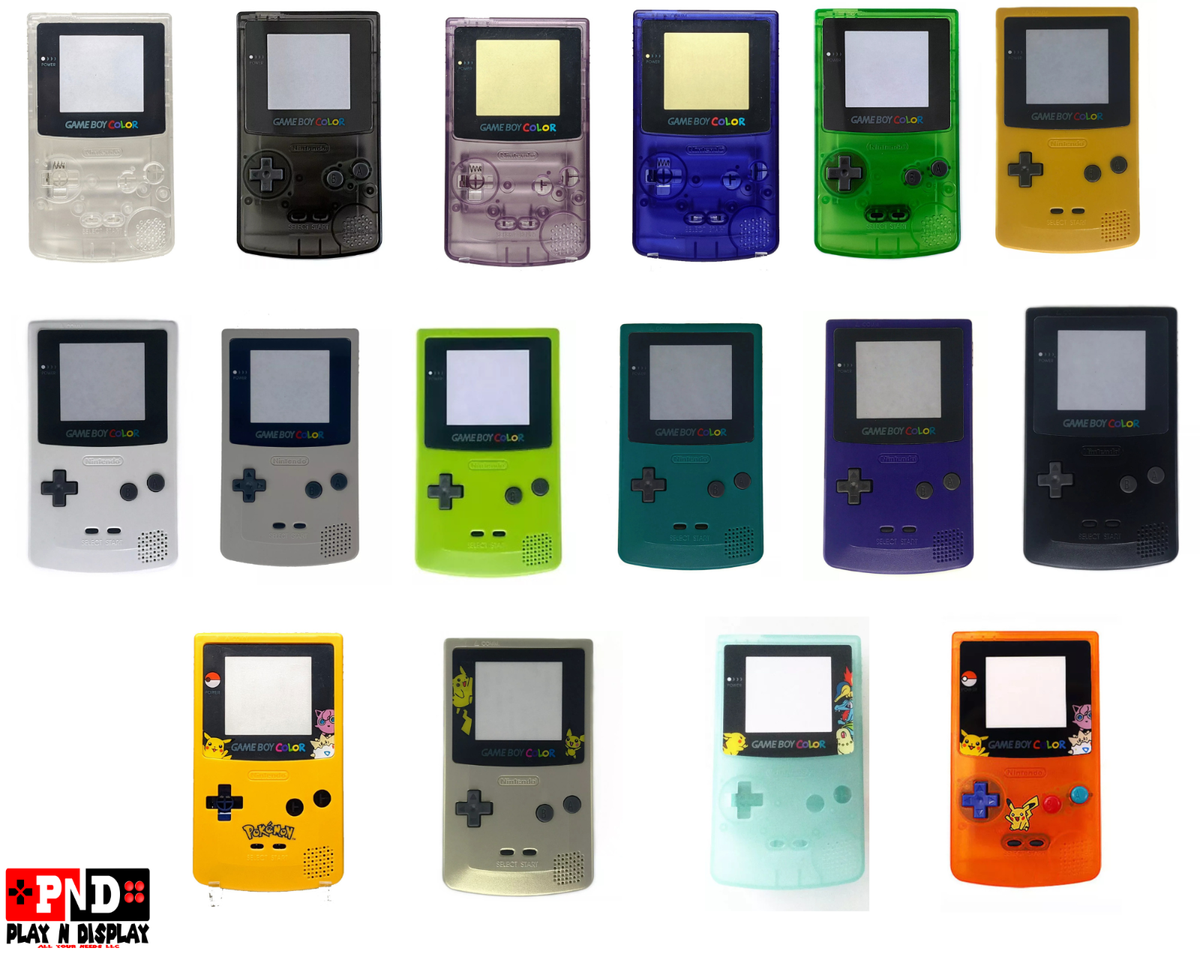 Gbc All Gameboy Advance Colors Game Boy Advance Ultimate Console