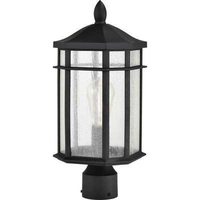 Nuvo Lighting 60/5758 Raiden 18 inch Matte Black Post Lantern