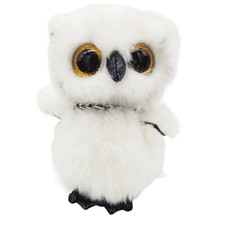 2020 TY AUSTIN the White Snow Owl Stuffed Animal Toy Plush 6" Woodland Little
