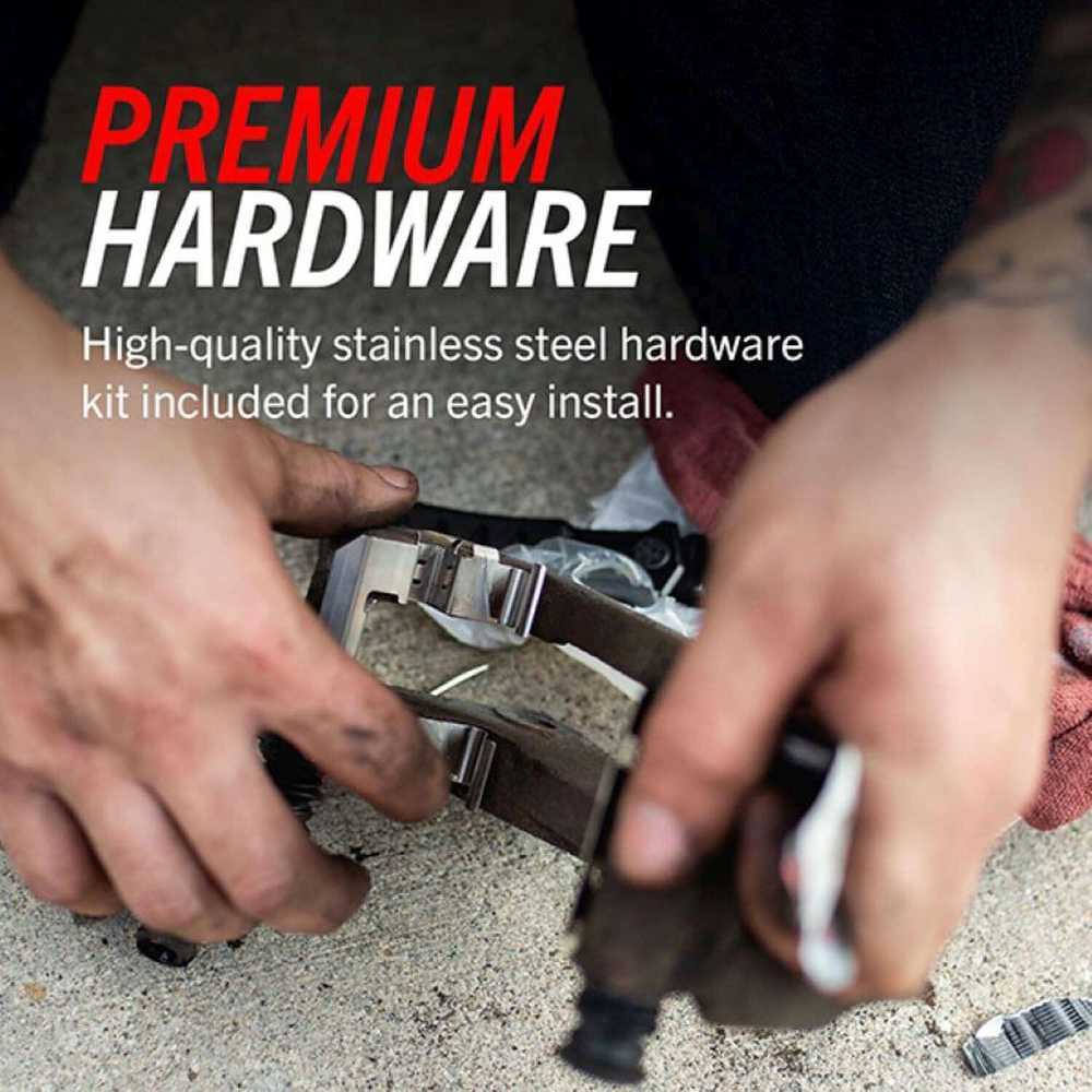 Disc Brake Pad Set-Front Z17 Low-Dust Ceramic Brake Pads