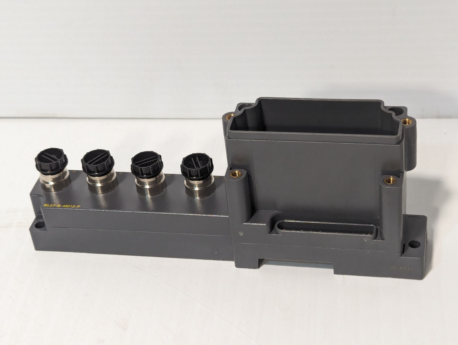 Turck BL67-B-4M12-P Base Module, 6 Pins, 4 Slots, 162K161H01