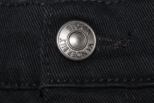 Ladies Gloria Vanderbilt Amanda Black Twill Jeans size 16 ~ 29.5" Inseam - Picture 6 of 11