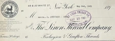 1901 The Linen Thread Company Finlaysen & Grafton Threads NEW YORK CITY NY  