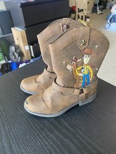 Toy Story 3 Boots Disney Pixar Woody Bullet Cowboy Toddler size 12