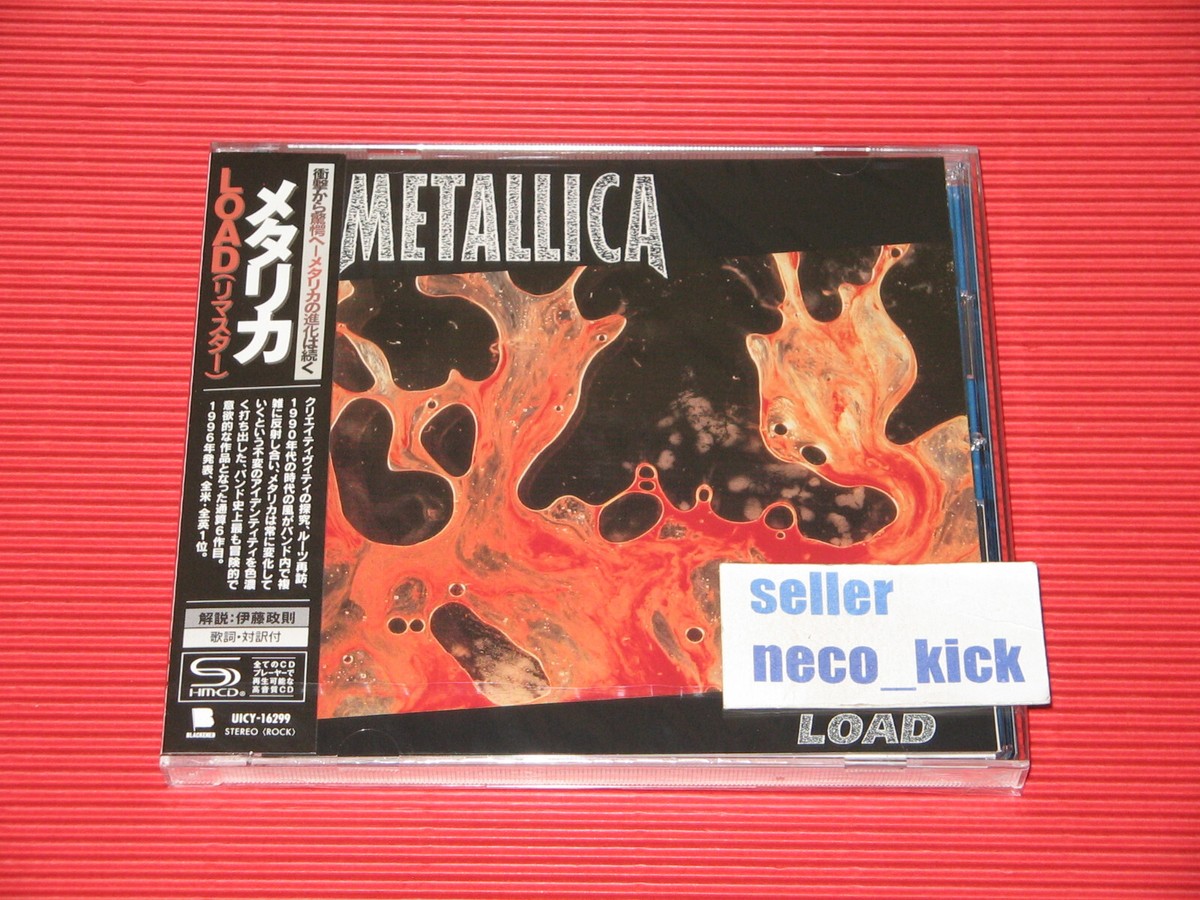 メタリカ CD コレクション Metallica Load - Deluxe - Triple SHM-CD + PVC Folder Japanese