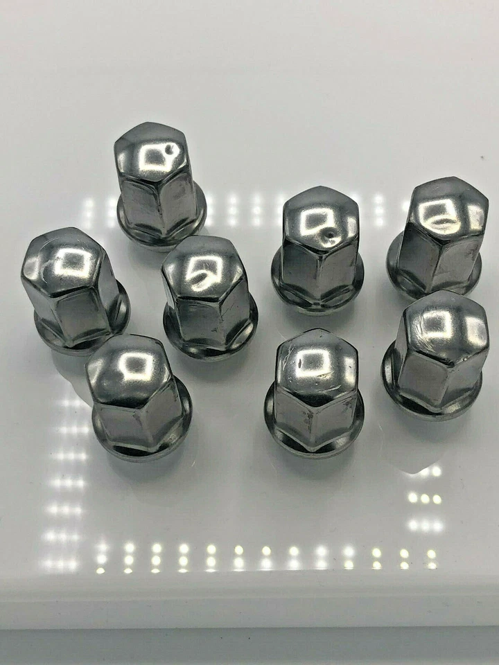 24 Chevy Silverado Suburban Tahoe Avalanche Factory OEM Chrome 14x1.5 Lug Nuts - Image 4 of 4