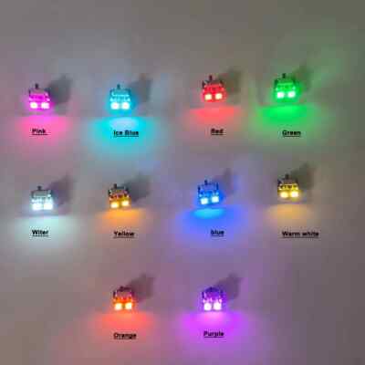 3pcs Wireless LED Model Light Switch Control Single/double Led Lamp DIY LEGO