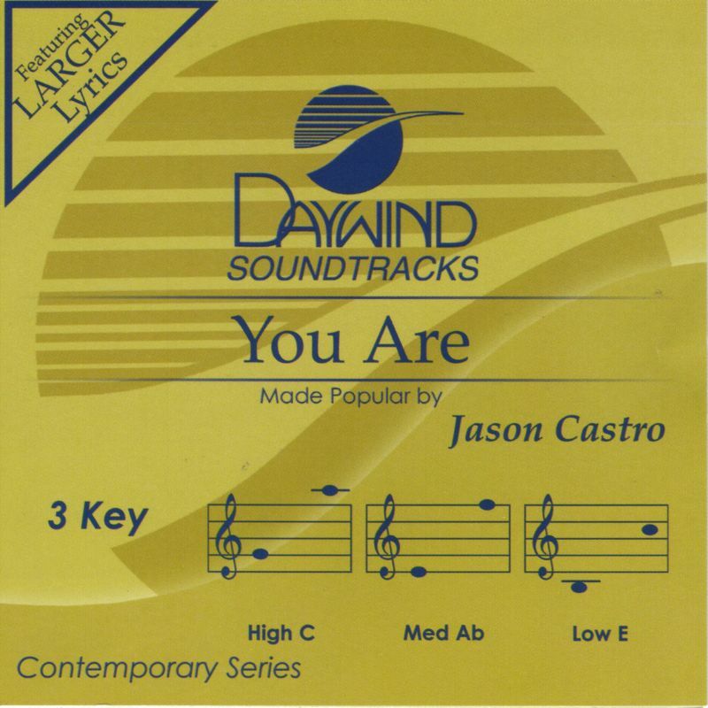 Jason Castro - You Are - Karaoke Backing Track Without Lead Vocals