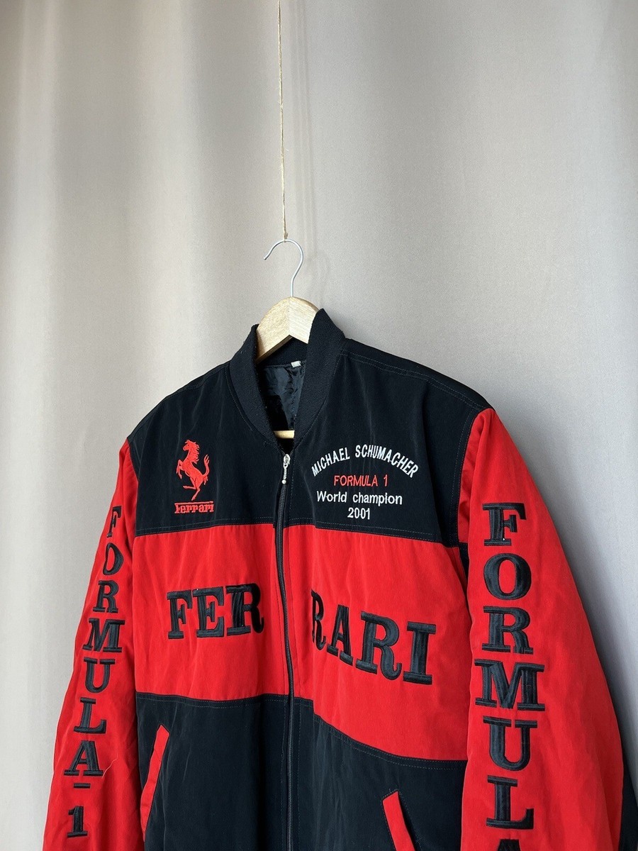Rare Ferrari Jacket Michael Schumacher Formula 1 World Rare Ferrari Jacket Michael Schumacher Formula 1 World