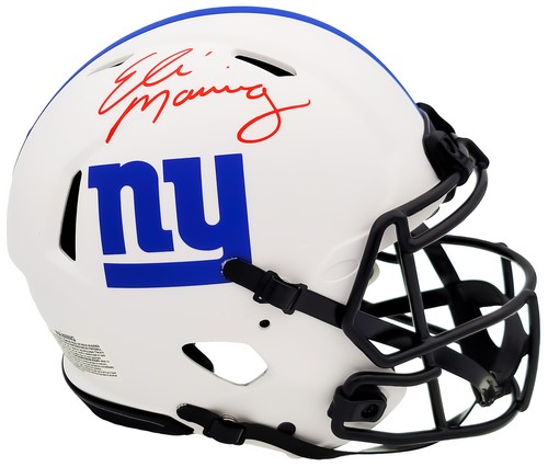 ELI MANNING AUTOGRAPHED GIANTS LUNAR 