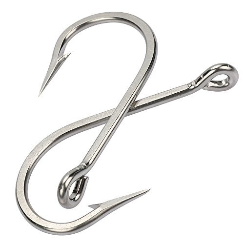 Fishing Saltwater Large Giant Shark & Alligator Hooks Stainless Steel Sharp Hook | eBay Fishing Saltwater Large Giant Shark & Alligator Hooks Stainless Steel Sharp Hook | eBay