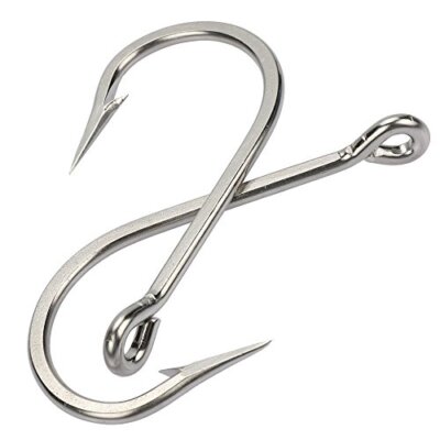 Fishing Saltwater Large Giant Shark & Alligator Hooks Stainless Steel Sharp  Hook | eBay