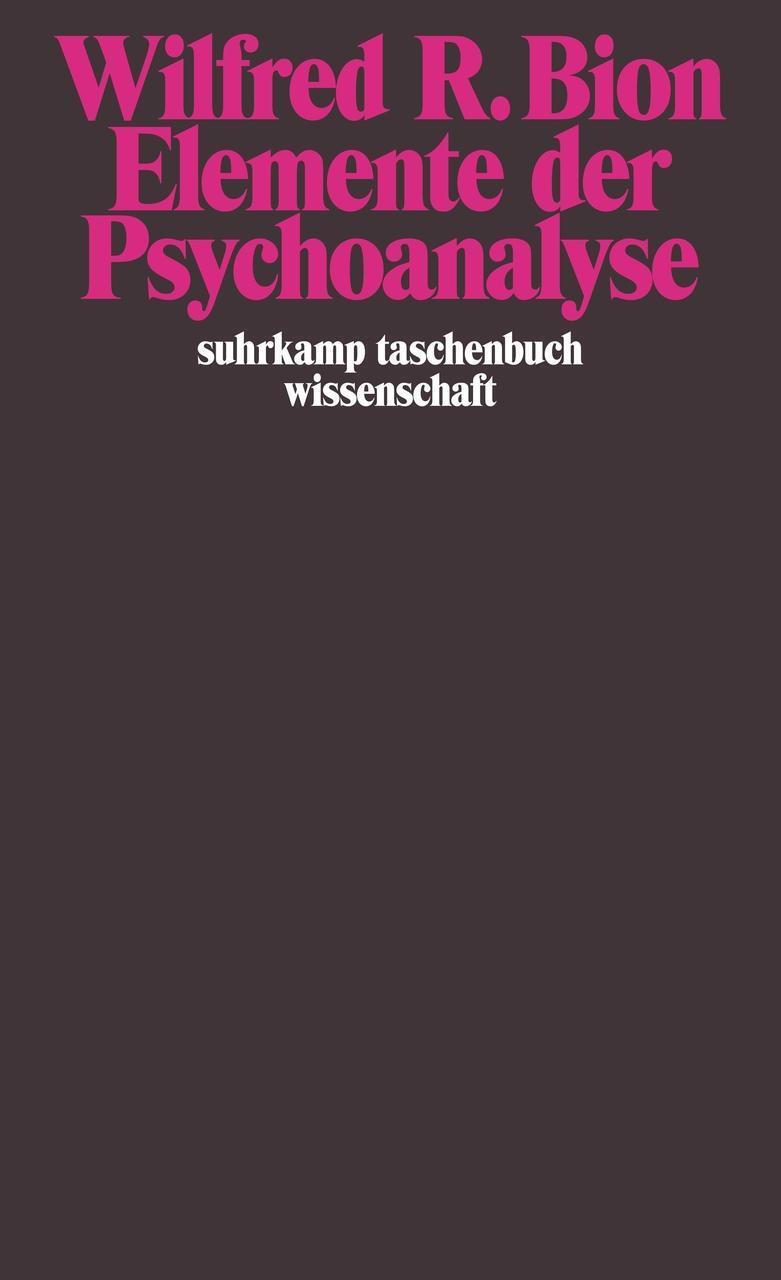 Thumbnail - Elemente Der Psychoanalyse Wilfred R. Bion