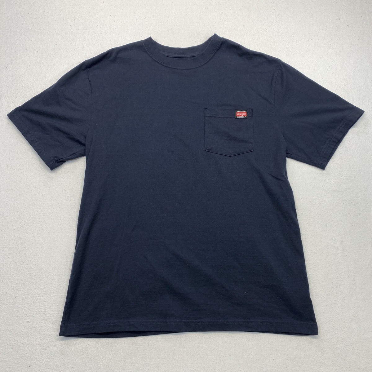 ◆Wrangler◆ Standard Lions Club Short Sleeve T-Shirt Charco Lions Club Shirt Small Logo | Bonfire