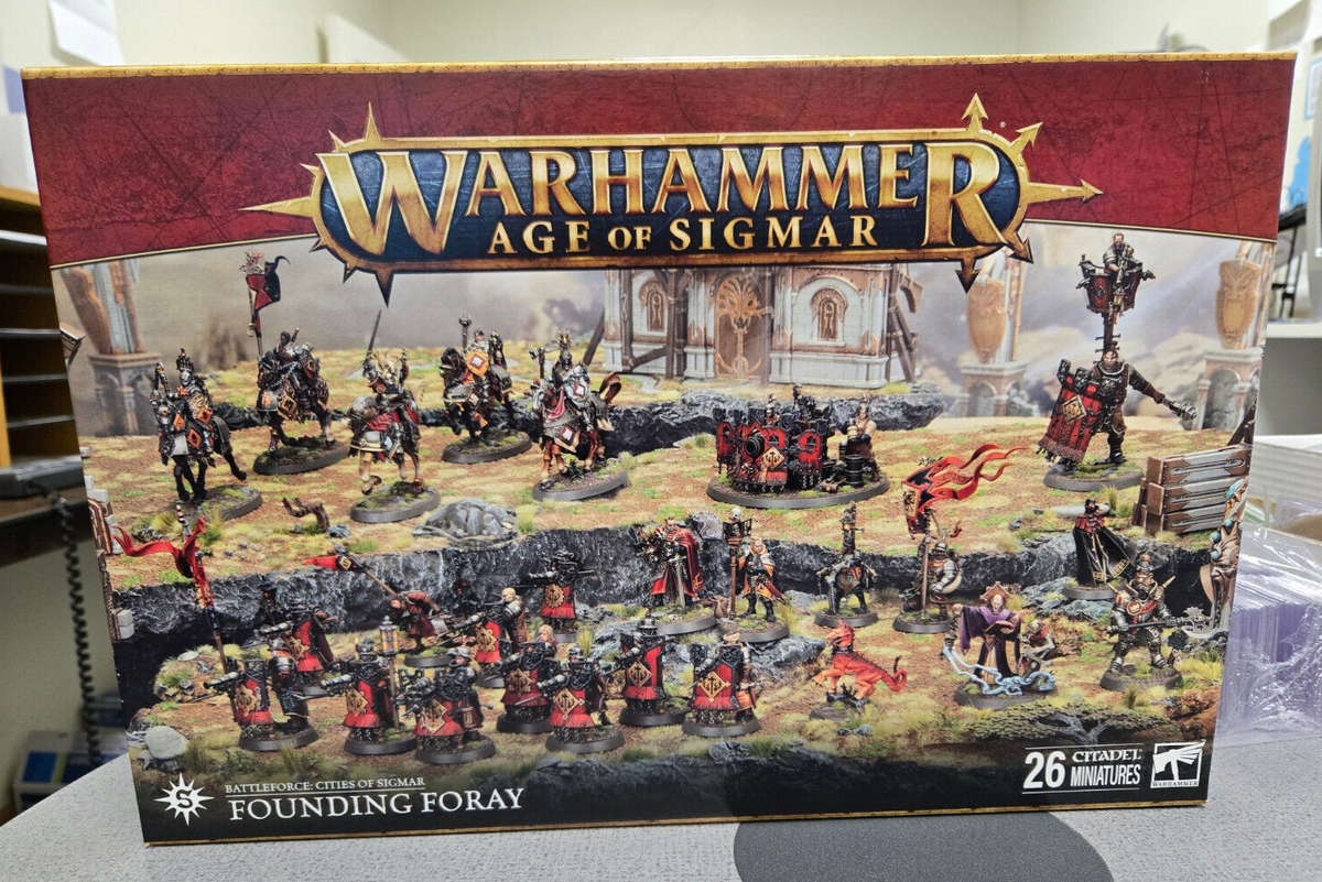 Cities of Sigmar: Founding Foray Battleforce Warhammer AOS