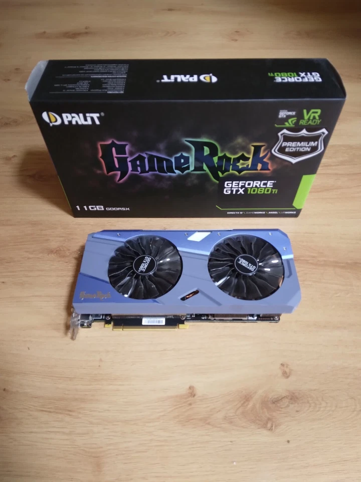 NVIDIA Palit GeForce® GTX 1080 Ti GameRock Premium Edition 11GB 352bit - BOXED - Image 2 of 3
