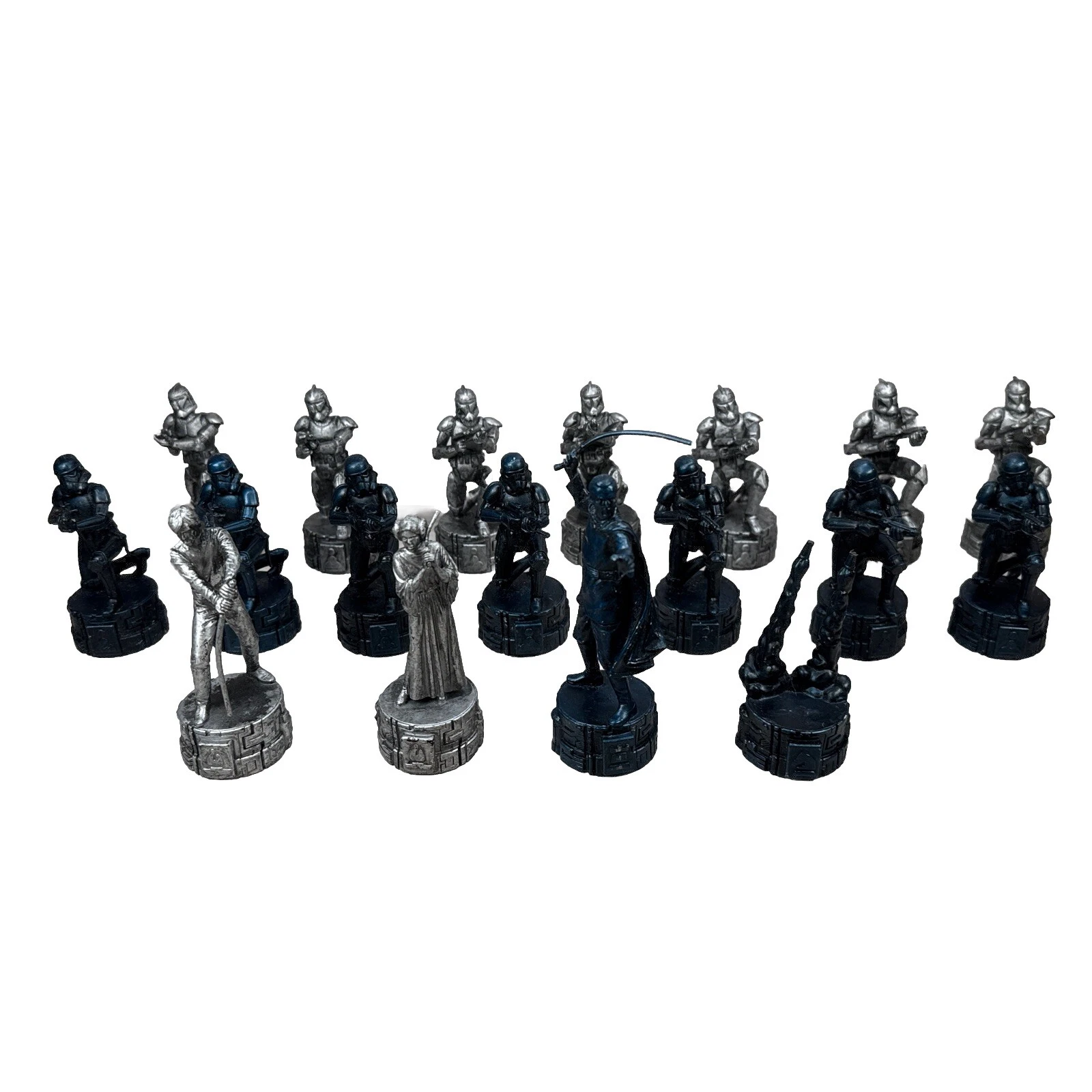 2005 Star Wars Saga Edition Chess Set Replacement Figures 18 Pieces See Desc