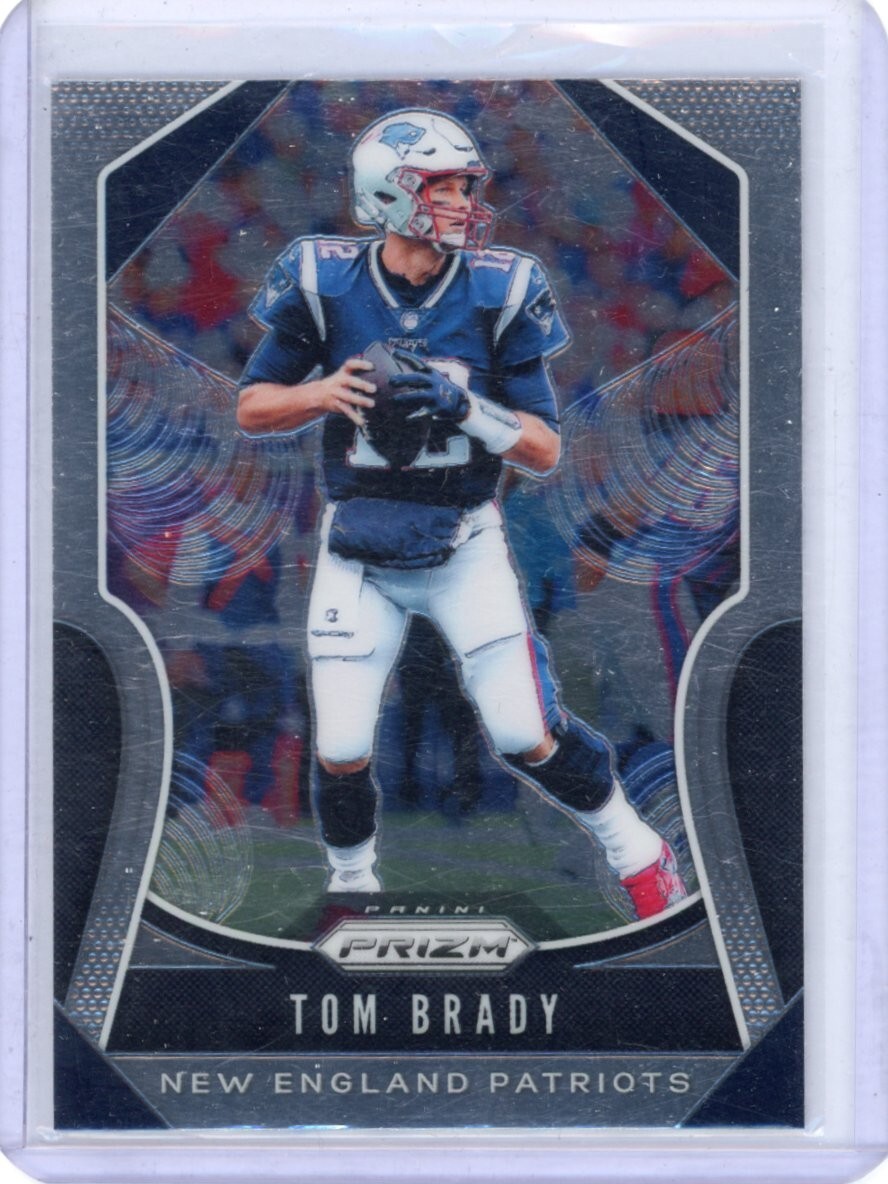 Tom Brady 2019 Panini Prizm Football Base New England Patriots #18 QTY