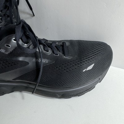 Brooks Men\'s Ghost 15 Triple Black Running Shoes 1103934E020 Size 10.5 EEEE Brooks Mens Ghost 15 1103934E020 Black Running Shoes  main image 2