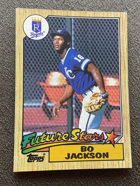 1987 Topps Bo Jackson 170 Rookie Card Royals EBay