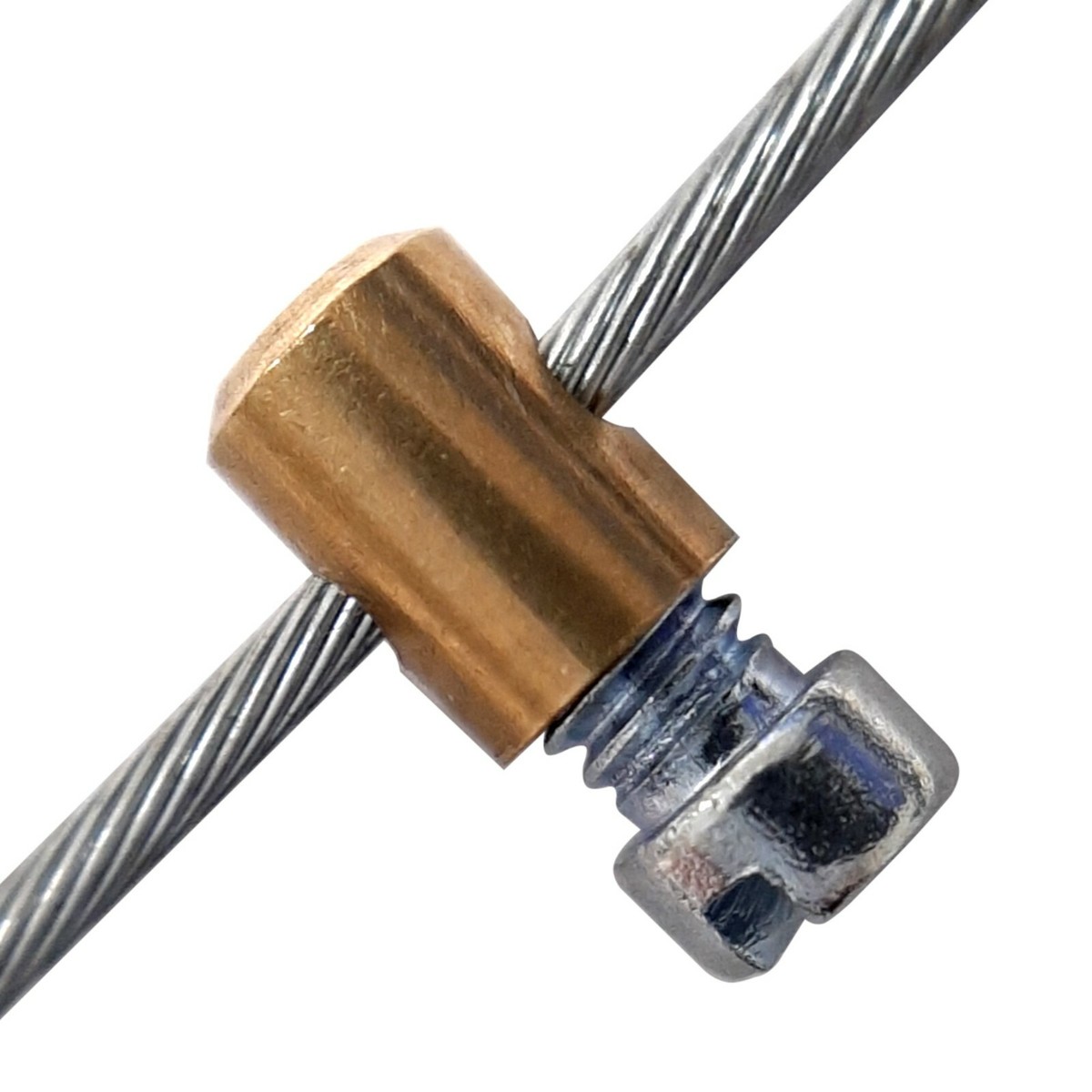 Serrafilo Serracavo Testa Z - Per Bloccare Fili E Cavi, 10x12 Mm, Per Giardino E Bici - Foto 6