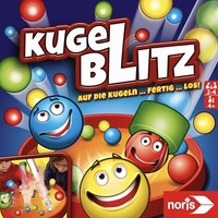 Noris Spiel - Kugelblitz - Kinder Gesellschaftsspiele Geschicklichkeitsspiele
