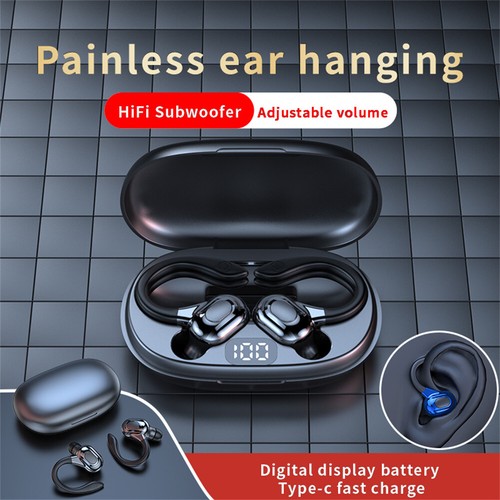 Bluetooth Earphones Wireless Headphone Stereo Sports Earbuds Headsets W/Mic - 第 10/10 張圖片