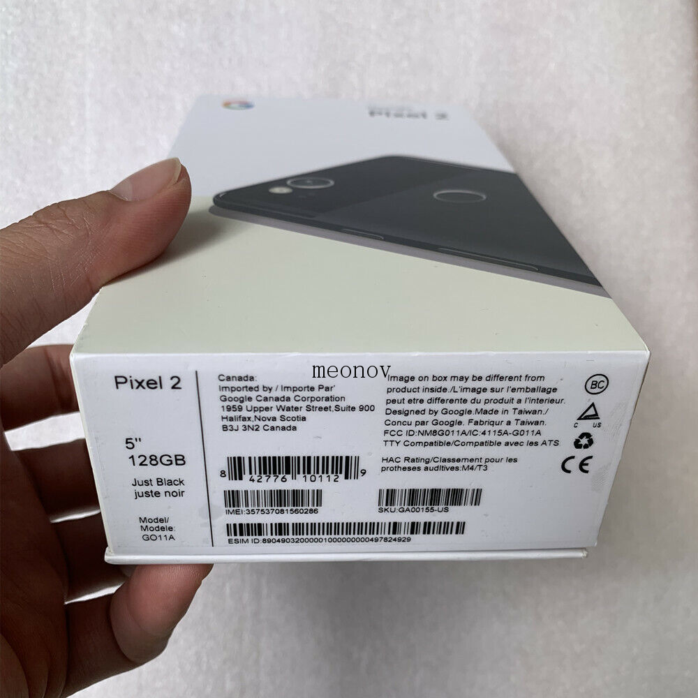 Google Pixel 2 G011A 64GB Unlocked Black Android Smartphone - EXCELLENT Google Pixel 2 G011A 64GB Unlocked Black Android Smartphone - EXCELLENT