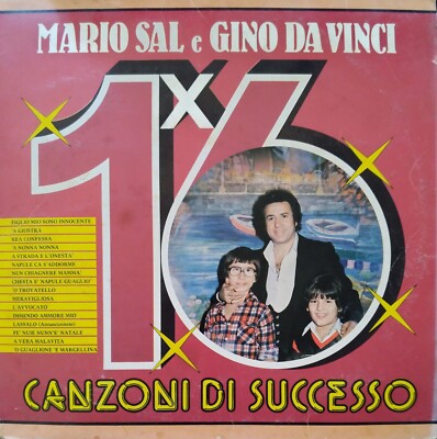 Mario, Gino E Sal Da Vinci - 16 Hitsongs (LP 33 Runden)