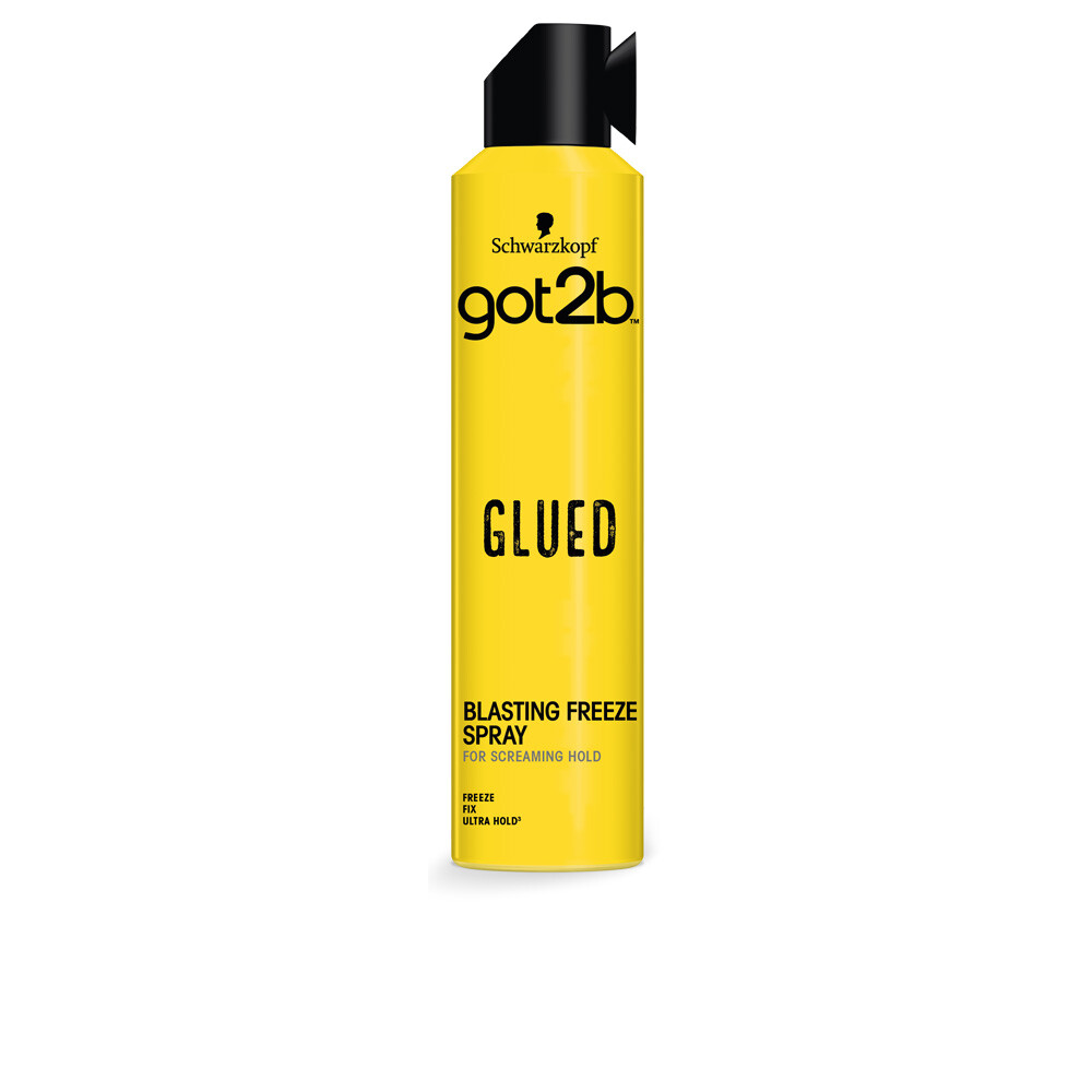 Schwarzkopf Glued Blasting Freeze Hair 'Spray' with Ultimate Hold 300ml, 6 Pack in White | Size: 300ml - Image 4