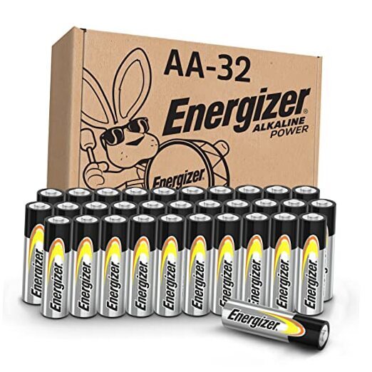 AA Batteries, Alkaline Power Double A Battery Alkaline, 32 Count-image