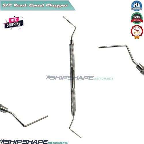 5/7 Root Canal Plugger Dental Endodontic Vertical Condensation Obturation Tools - Picture 2 of 12