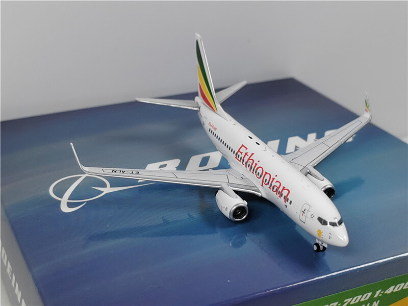 PandaModel Ethiopian Airlines For Boeing B737-700WL ET-ALN 1