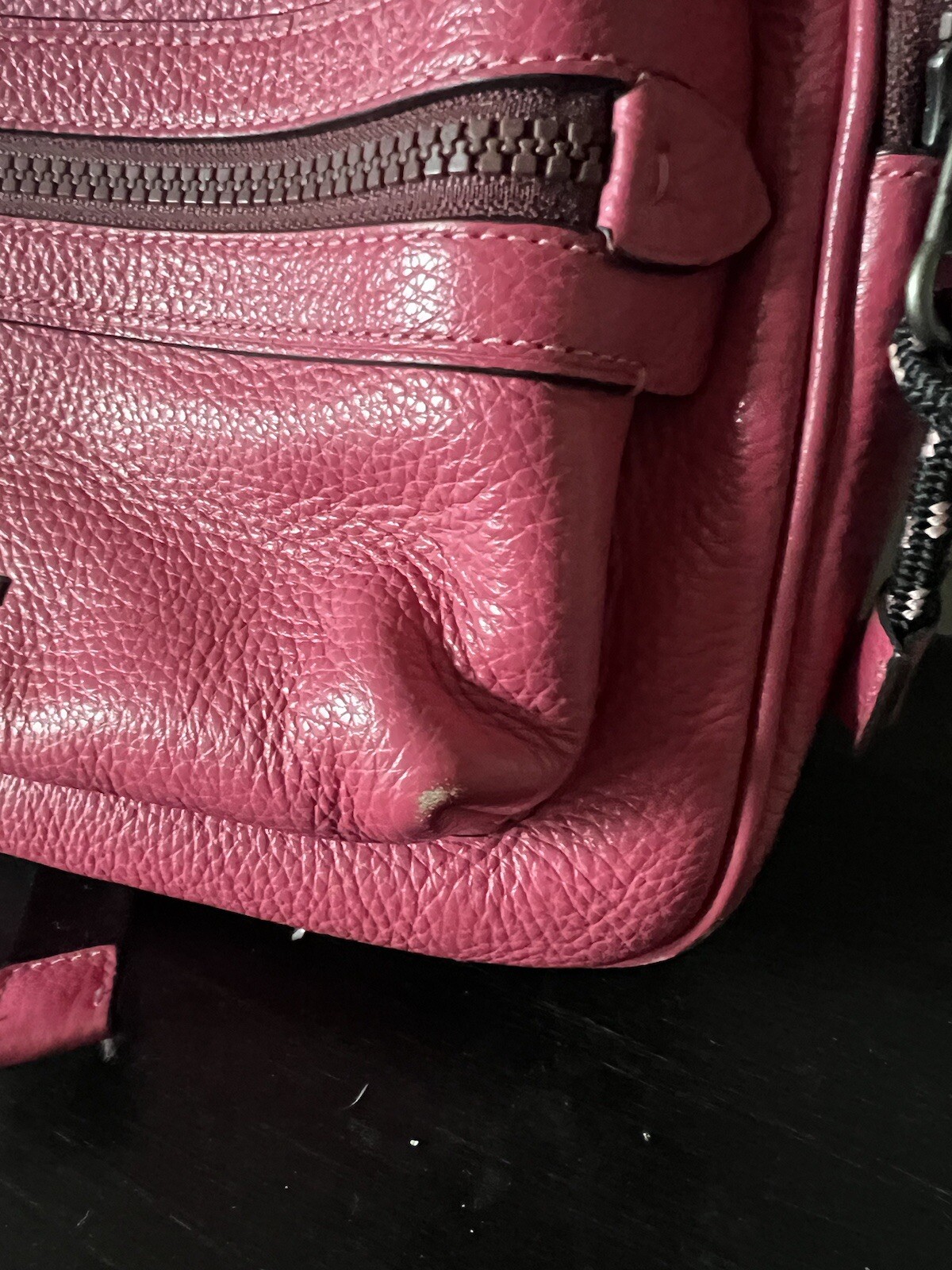 Coach Mini Pebble Backpack - image 3