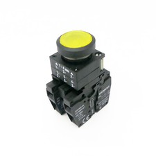 SIEMENS 3SB3400-0E + 3SB3400-1A ILLUMINATED PUSHBUTTON -used-