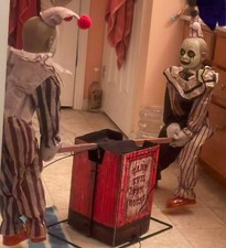Morris Costumes Animated Seesaw Clowns Halloween Animated Prop W/Box