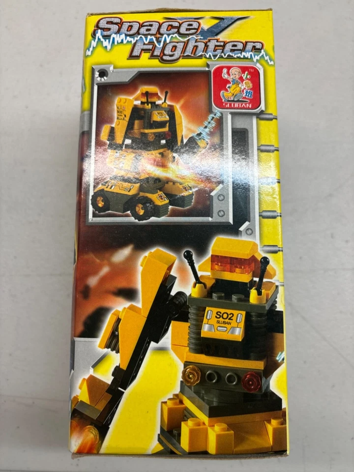 Sluban Building Bricks Space Fighter M38-B7800 Tiger 157Pc NEW - Image 4 of 4