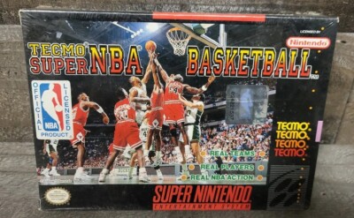 Tecmo Super NBA Basketball Super Nintendo Entertainment System BRAND NEW SEALED