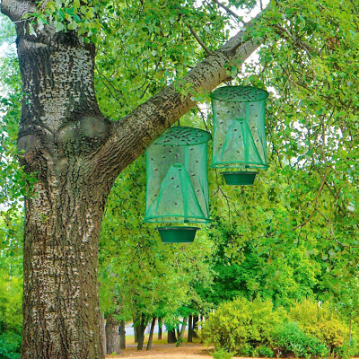 Halatool Fliegenfalle Ranch - 6er Set Wiederverwendbare Insektenfallen Für Garten & Hof