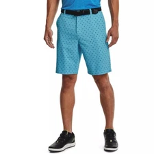 Under Armour Men's Drive Printed Shorts in Fresco Blue/Cruise Blue/Halo SZ.36