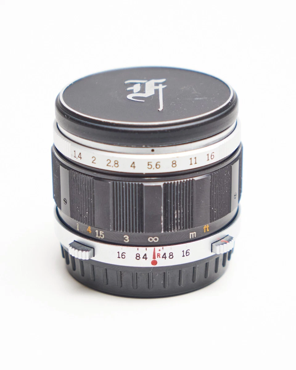 Objectif Olympus PEN G.Zuiko Auto-S 40 Mm F1.4 - Standard Vintage - Japon
