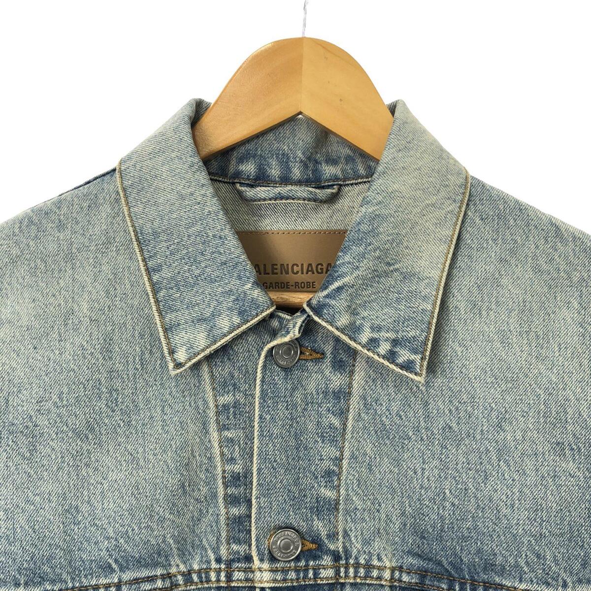 BALENCIAGA Denim Jacket #36 blouson 773776TJW79407636 cotton BALENCIAGA Denim Jacket #36 blouson 773776TJW79407636 cotton
