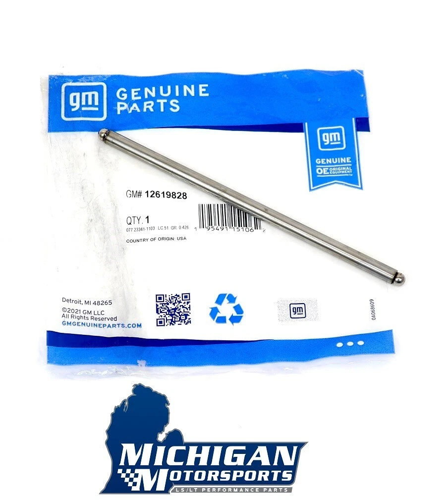 GM Gen V Stock Pushrod 12619828 - OEM Pushrod 2014+ LT1 LT4 L83 