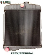 1955-1973 Willysjeep Cj5 Cj6 Radiator W F-head 134 Cu.in. 4 Cyl. Engine 1955-1973 Willysjeep Cj5 Cj6 Radiator W F-head 134 Cu.in. 4 Cyl. Engine