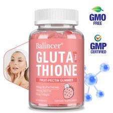 Glutathione With Biotin Gummies - Antioxidant,Brighten Skin And Sloes Down Aging
